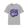 I'm Here for My Niece T-Shirt | Funny Aunt & Uncle Gift Tee