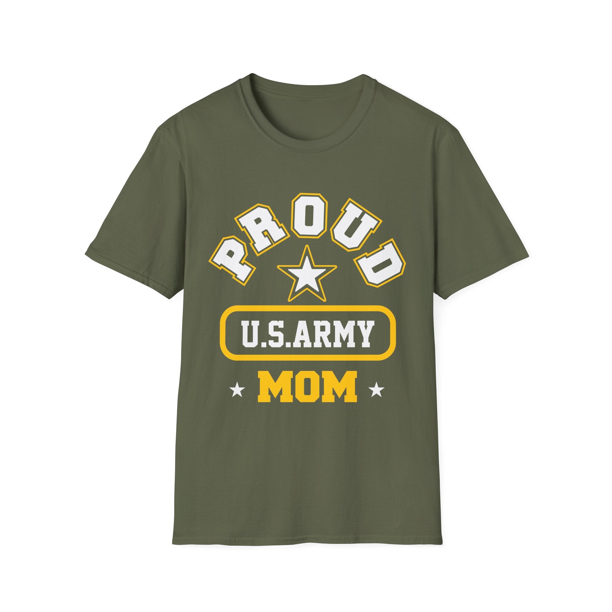 Mom Nameplate T-Shirt | Personalized Retro Badge Tee