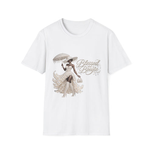 Blessed Boujee Vintage Lady T-Shirt