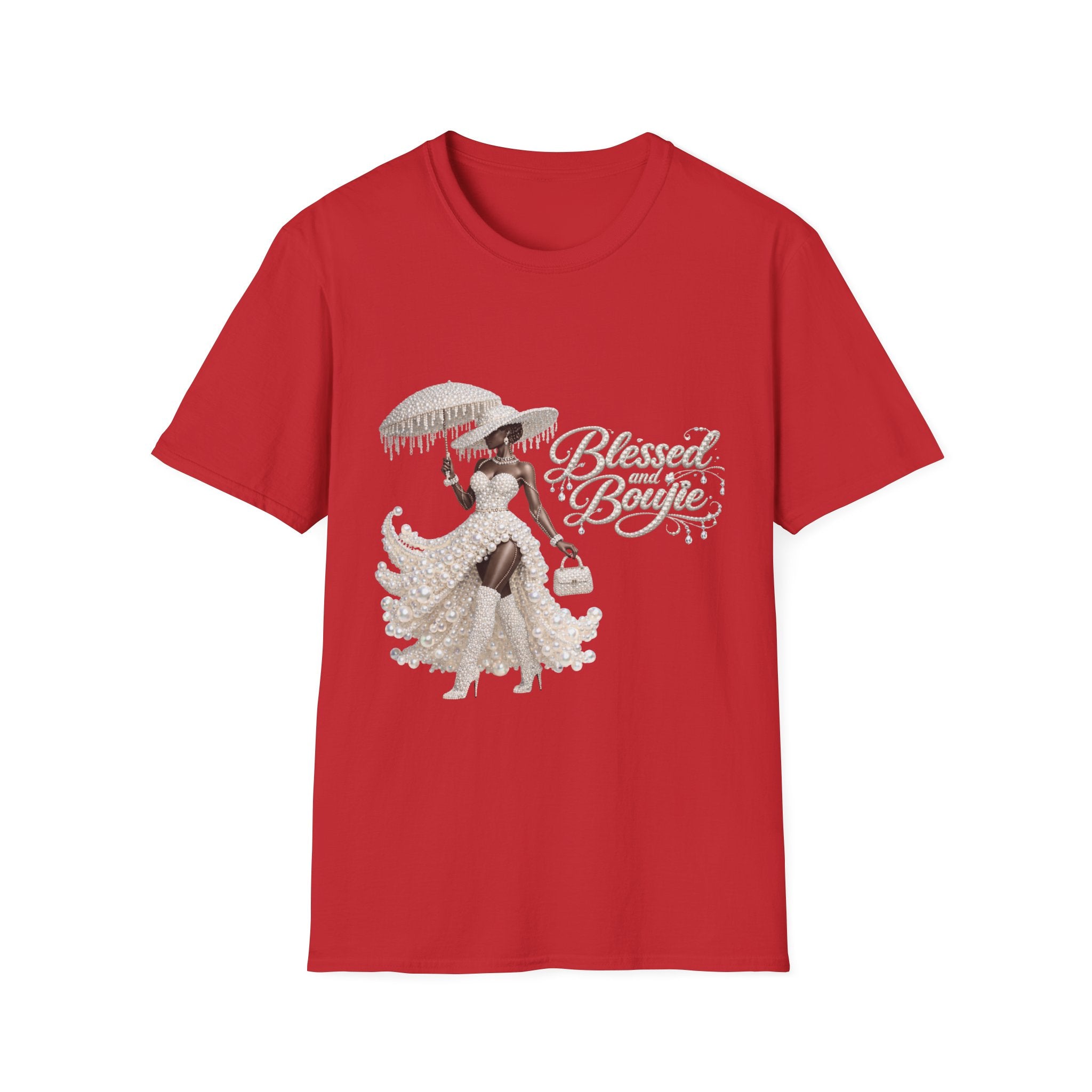 Blessed Boujee Vintage Lady T-Shirt