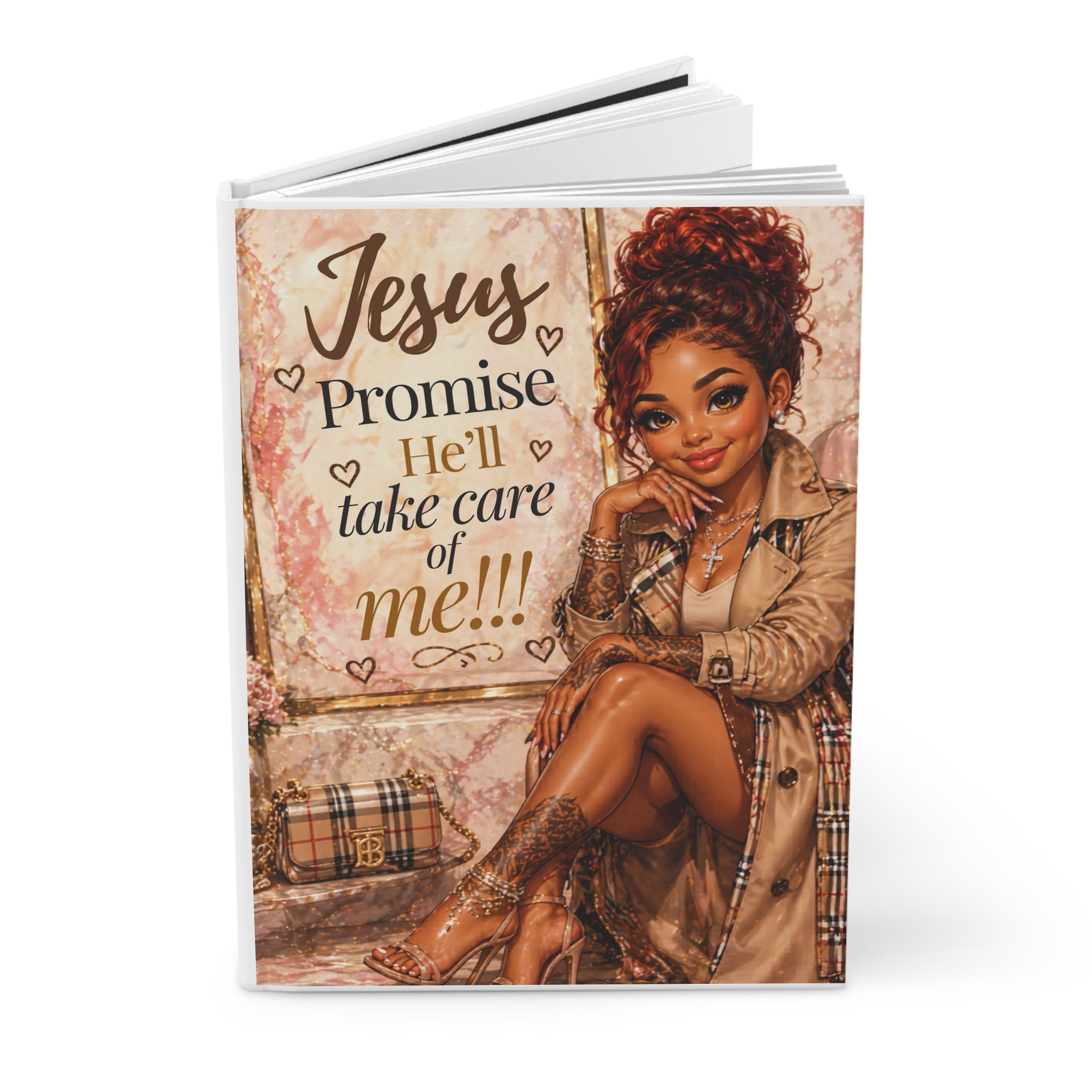 He'll Take Care of Me — Christian Hardcover Journal for Women
