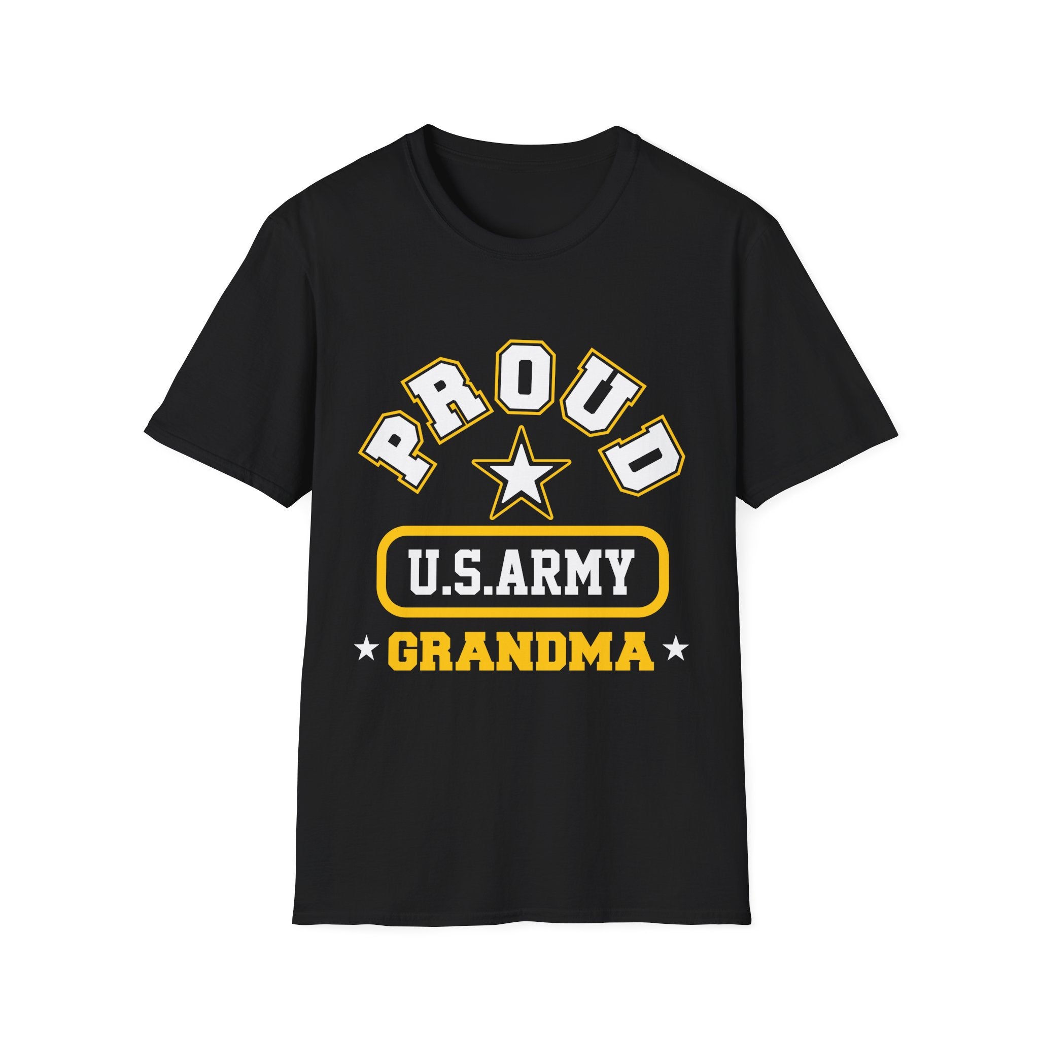 Grandma Nameplate T-Shirt | Personalized Retro Badge Tee