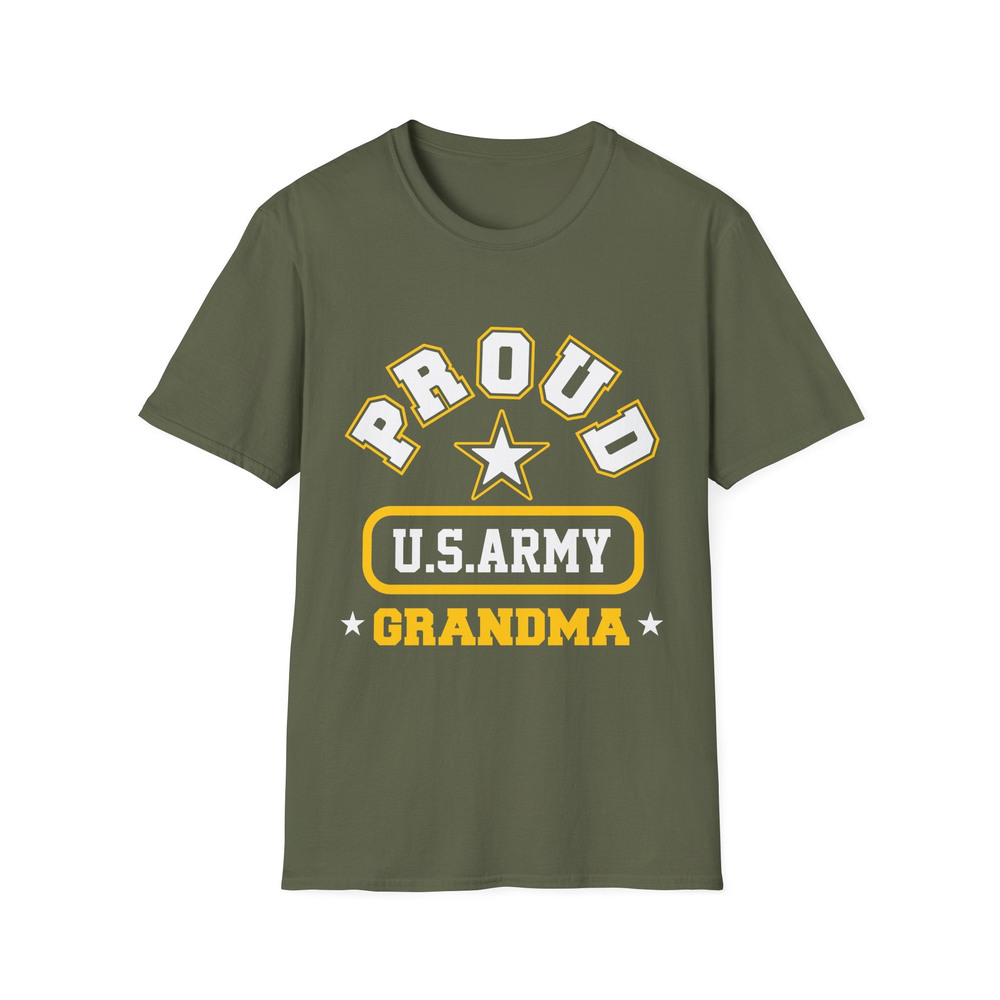 Grandma Nameplate T-Shirt | Personalized Retro Badge Tee