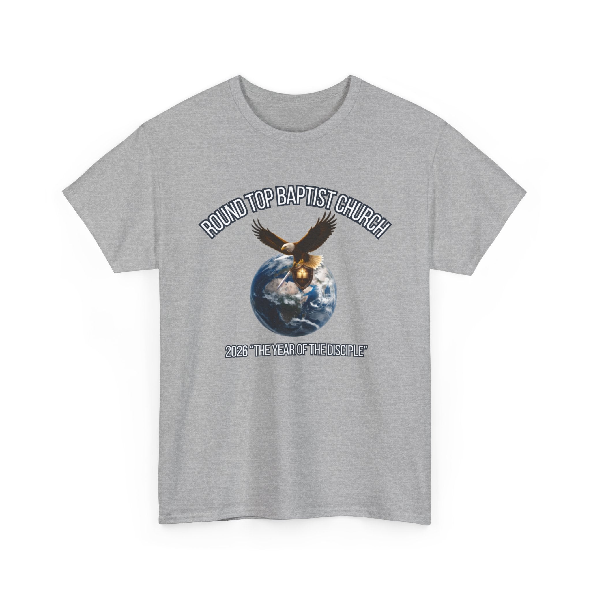 Baptist Church Eagle Tee — Round Top “Go Ye” Mission T-Shirt