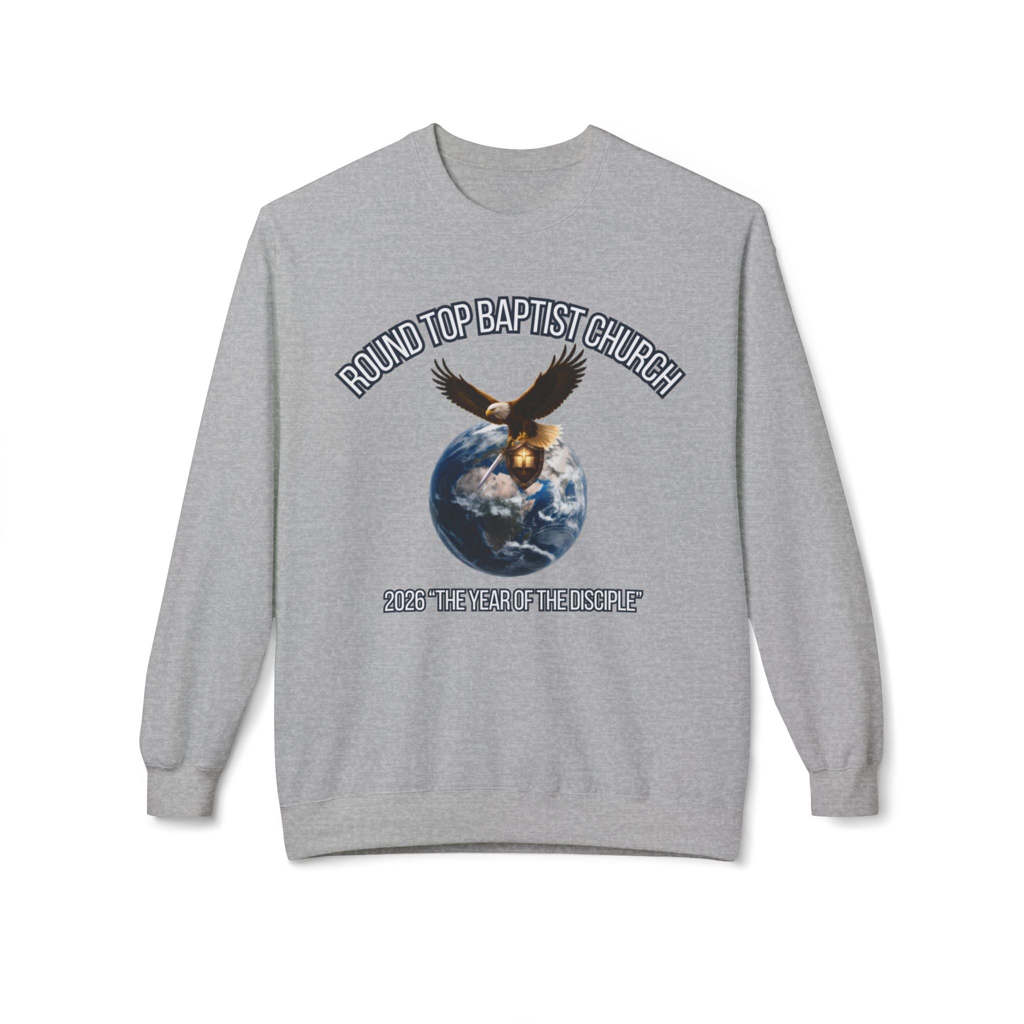 Go Ye Mission Crewneck — Round Top Baptist Church | Eagle & Earth Sweatshirt