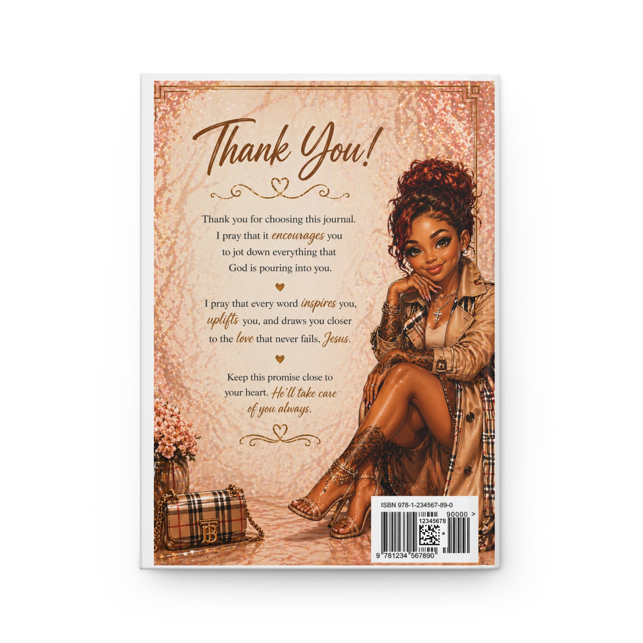 He'll Take Care of Me — Christian Hardcover Journal for Women