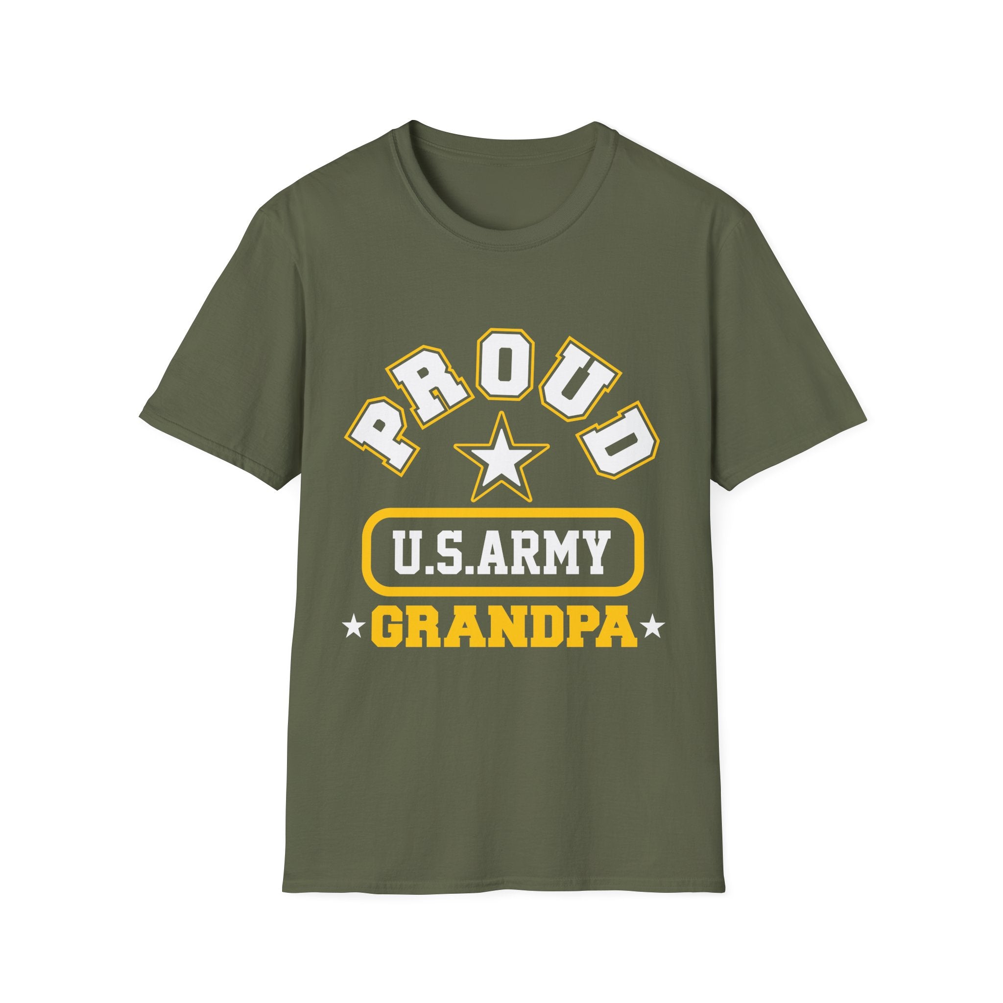 Grandpa Nameplate T-Shirt | Personalized Retro Badge Tee