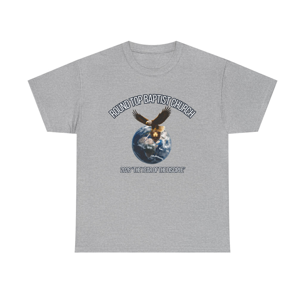 Baptist Church Eagle Tee — Round Top “Go Ye” Mission T-Shirt