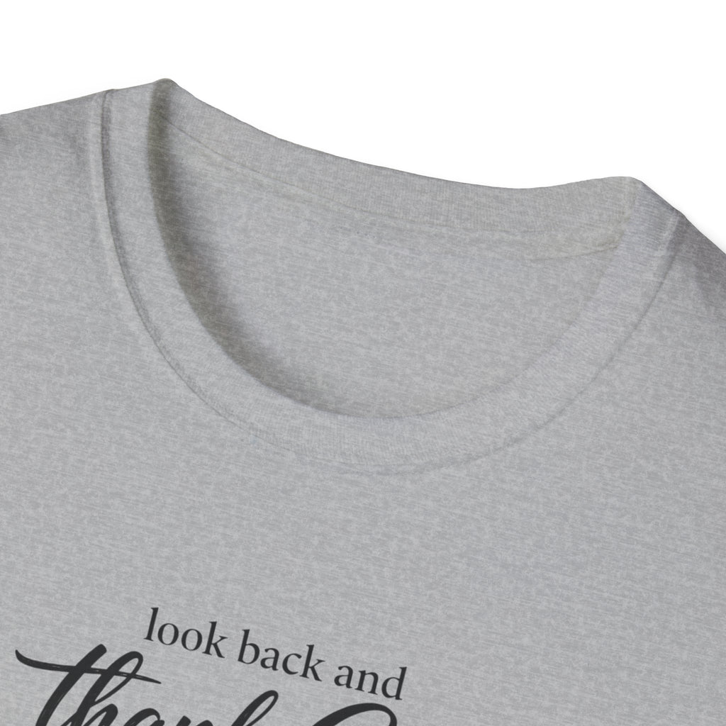 Christian Cross Heart T‑Shirt — "Thank God, Trust God" Faith Tee