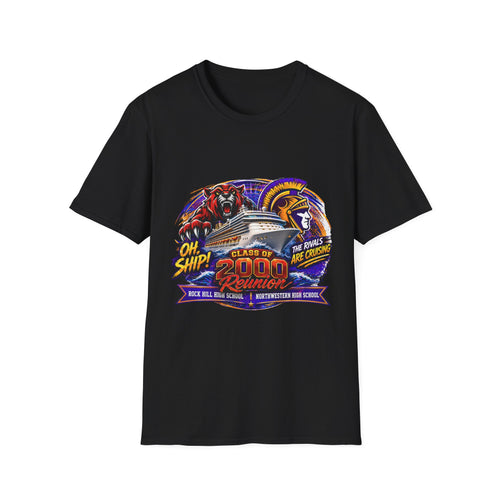 Class of 2000 Reunion T-Shirt | Retro Cruise & Mascot Graphic Tee