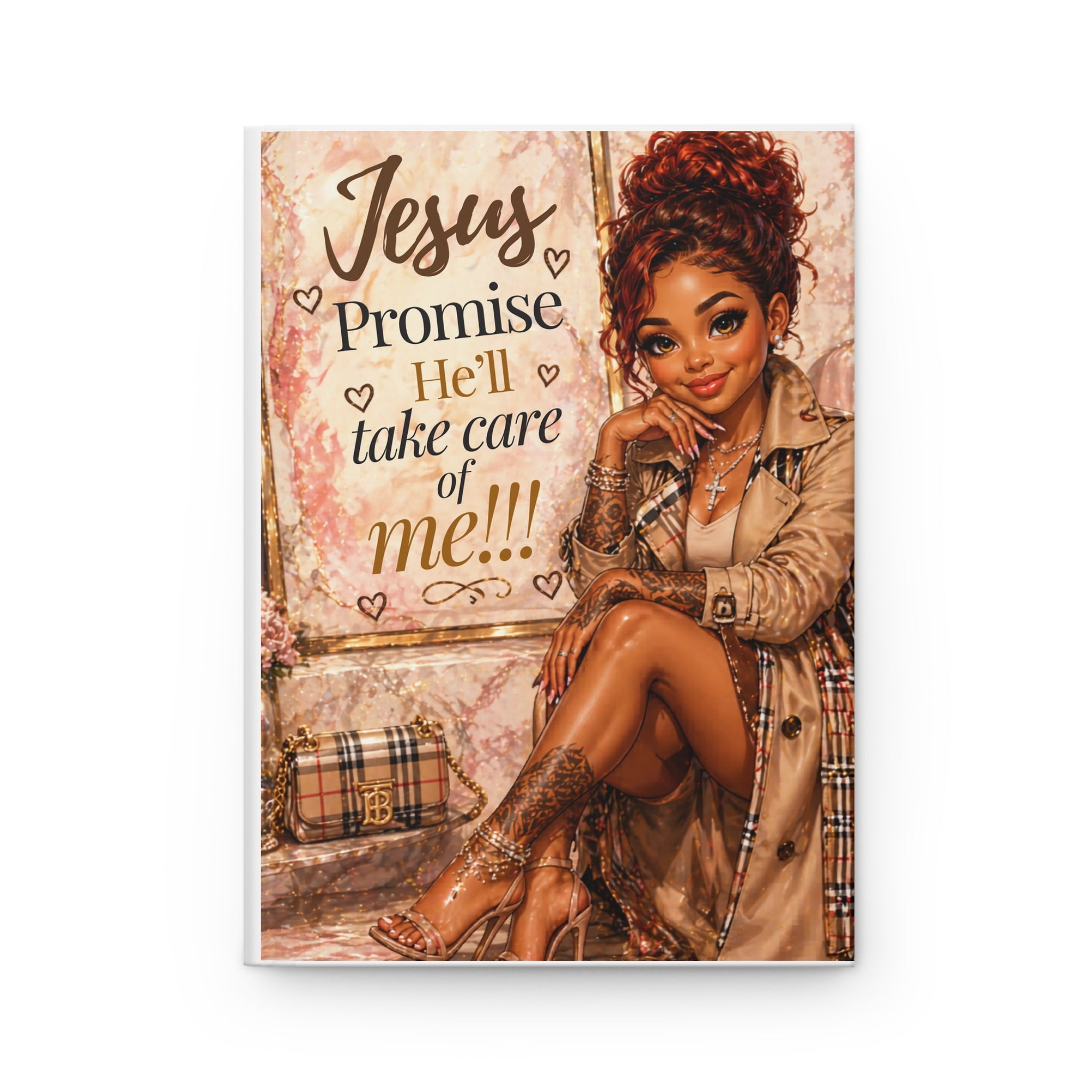 He'll Take Care of Me — Christian Hardcover Journal for Women