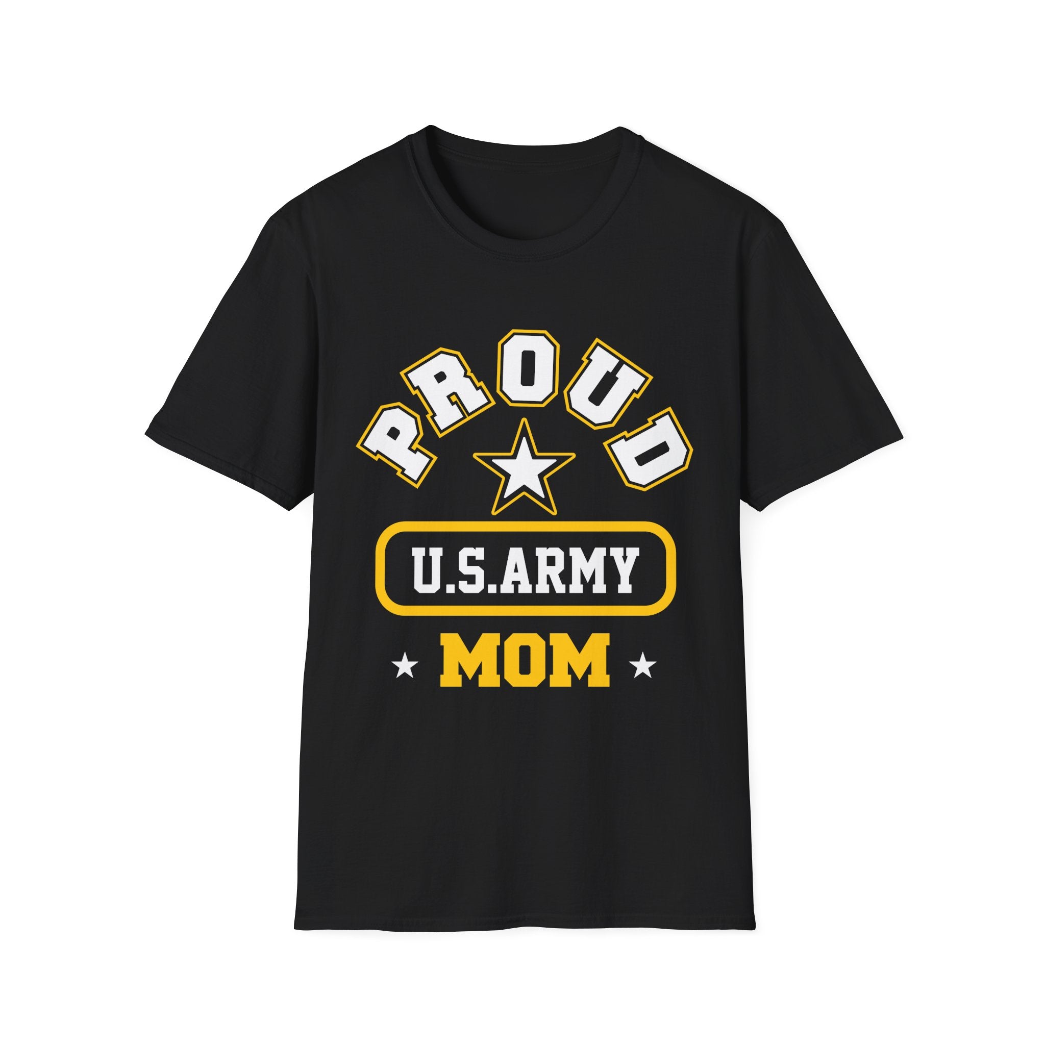 Mom Nameplate T-Shirt | Personalized Retro Badge Tee