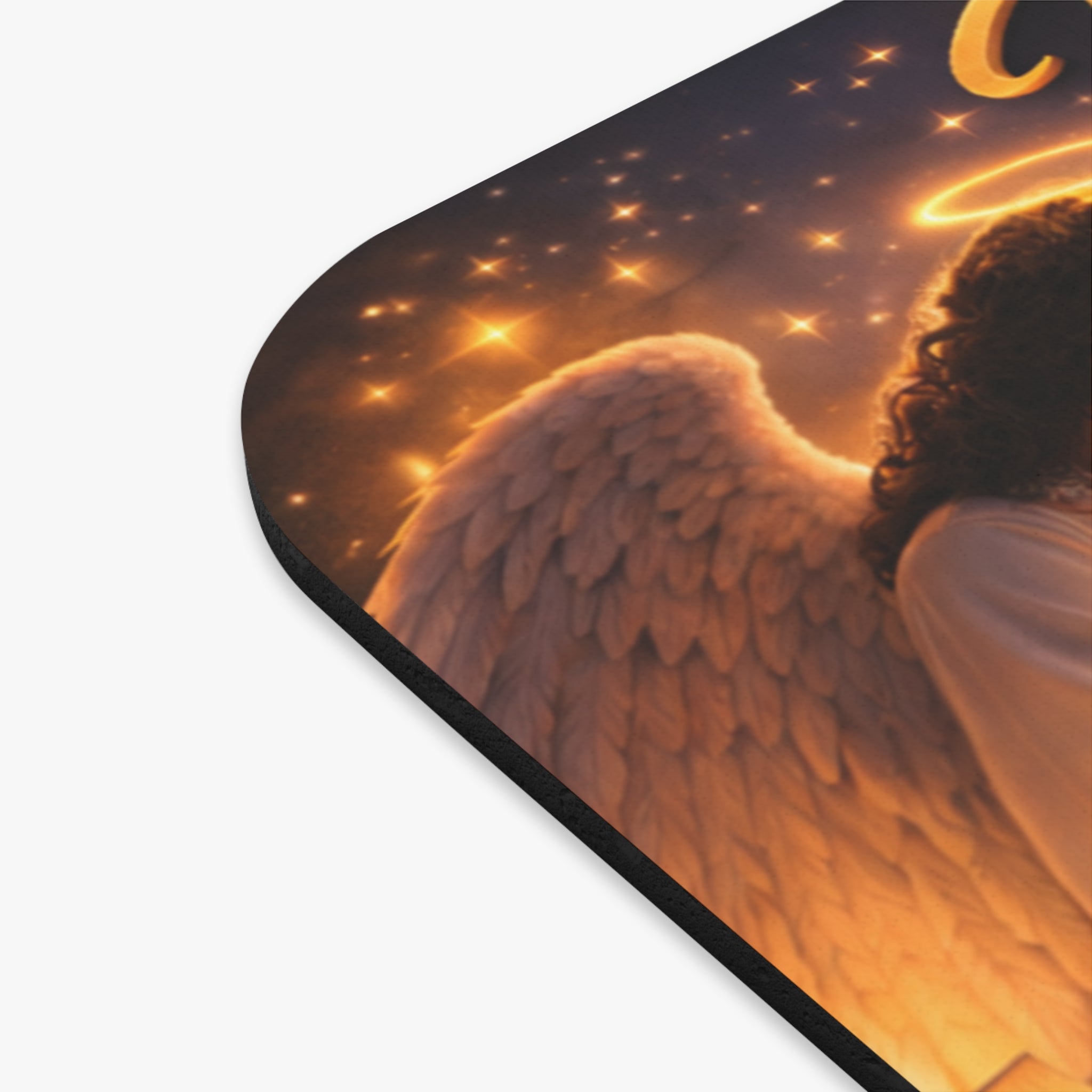Guardian Angel Mouse Pad — 'Drift Off... We'll Take It From Here'