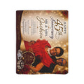 45th Anniversary Sherpa Blanket – Personalized Mr. & Mrs. Jackson Celebration Throw