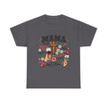 Mama Faith & Family T-Shirt | Christian Mom Graphic Tee | Cross & Prayer