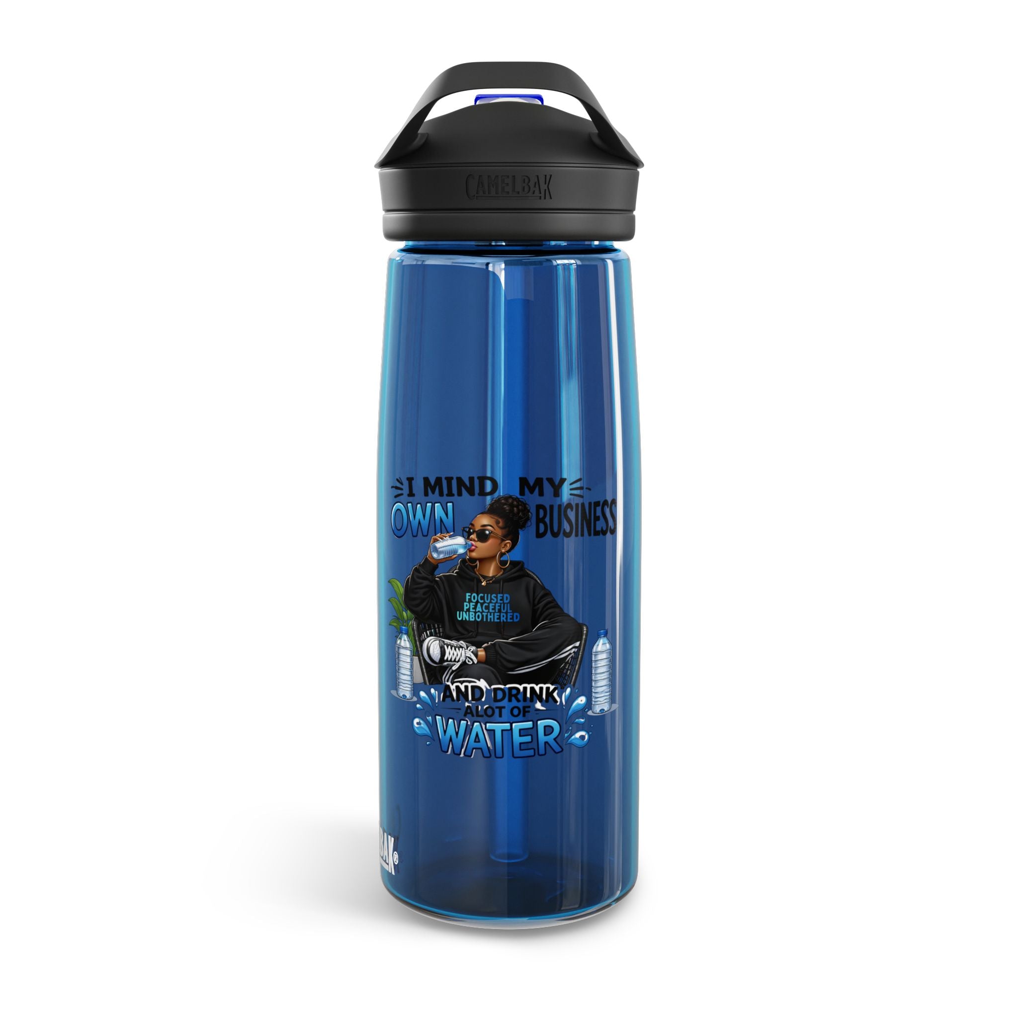 Mind My Own Business Bundle | Funny Self-Care Tee + CamelBak Water Bottle